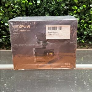 Black Dual Dash Cam - Full HD On-Dash Camera